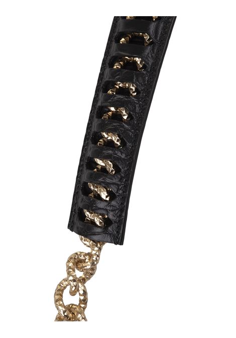 Borsa a Spalla Roar Piccola Nera Con Tigri Gioiello ROBERTO CAVALLI | SKB025-PZ97505051